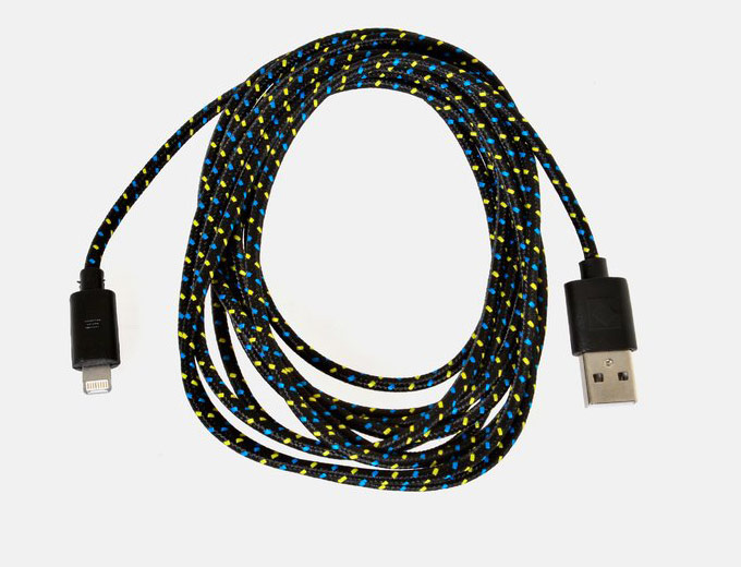 9' iPhone 5 8-Pin Lightning to USB Cable