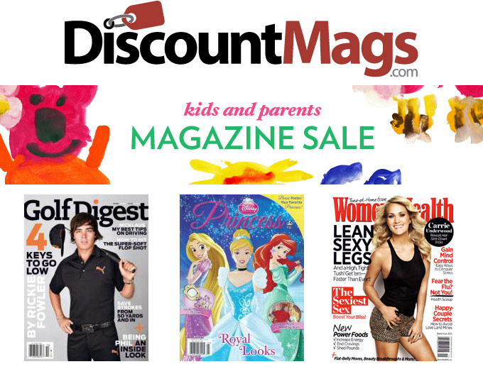 DiscountMags Kids & Parents Magazine Sale from $4