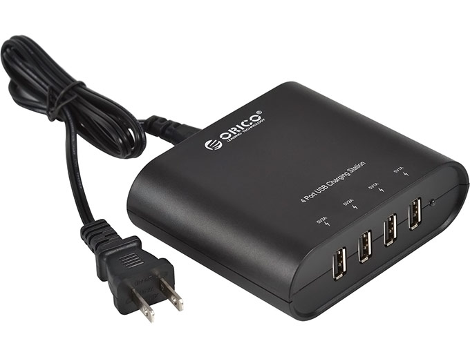 Orico 4-Port 6.2Amp USB AC Charger