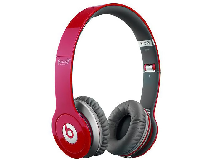 Beats by Dr. Dre Solo HD Red Headphones