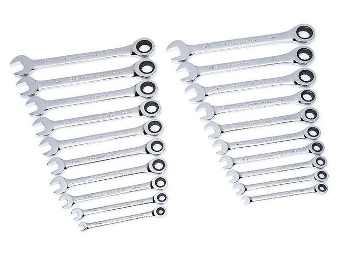 GearWrench 20PC Ratcheting Wrench Set