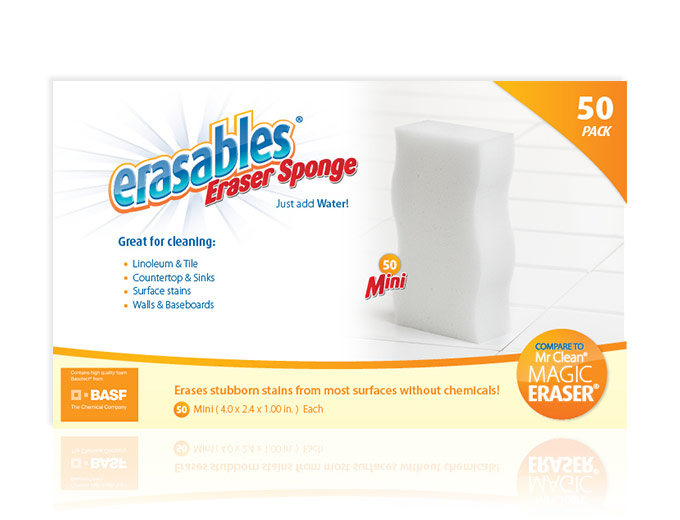 Erasables 50-Pack Magic Eraser