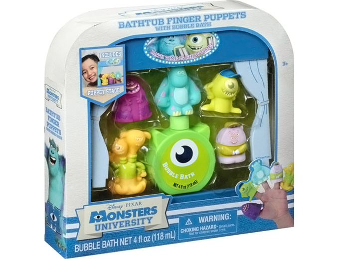 Monsters University Bathtub Finger Puppets