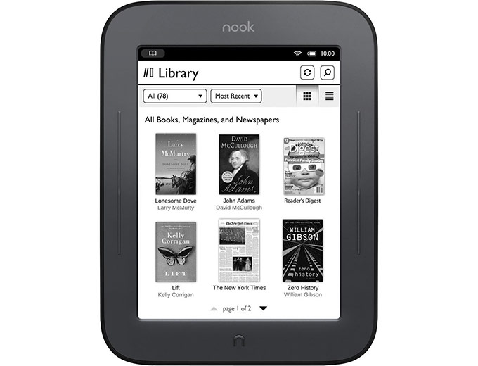 NOOK Simple Touch eBook Reader