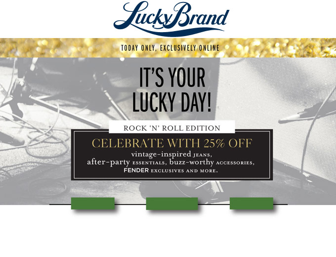 Select Lucky Brand Styles