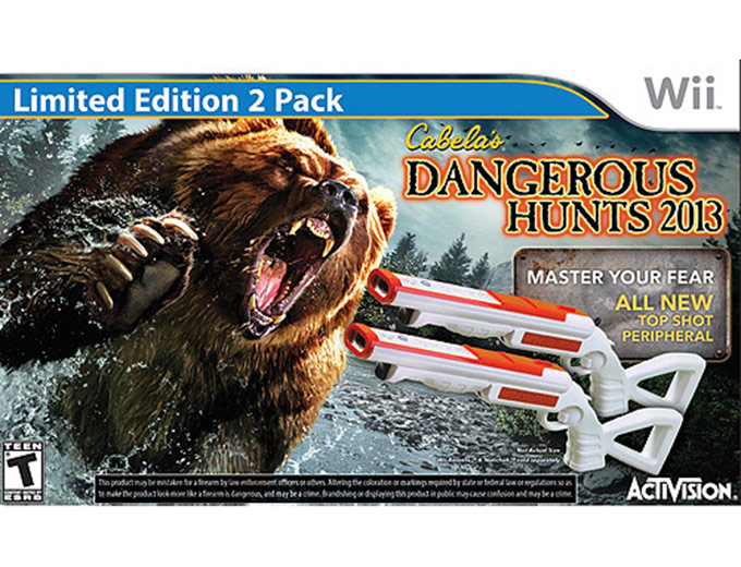 Dangerous Hunts 2013 w/ 2 Guns Wii