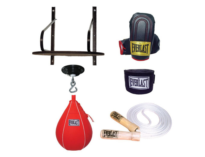Everlast 6 piece Boxing Speedbag Set