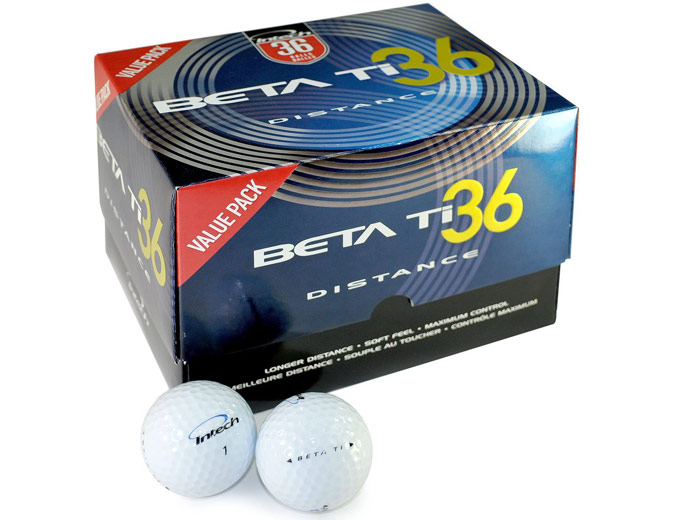 Intech Beta Ti Golf Balls - 36 Pack