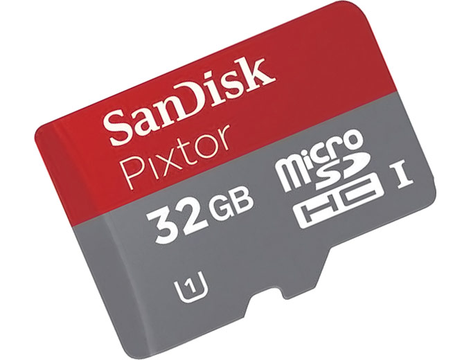 SanDisk 32GB microSDHC Memory Card
