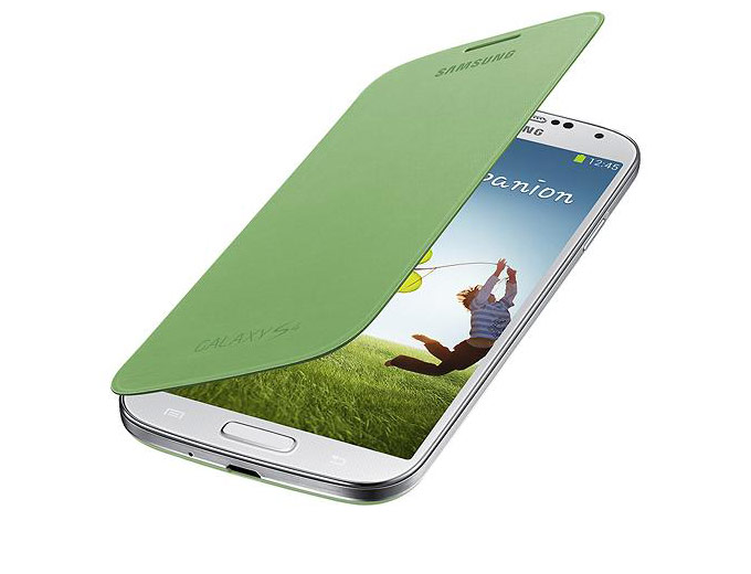 Samsung Galaxy S4 Green Folio Case