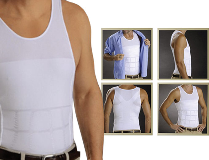 Men's Tummy Tuck & Body Support T-Shirt