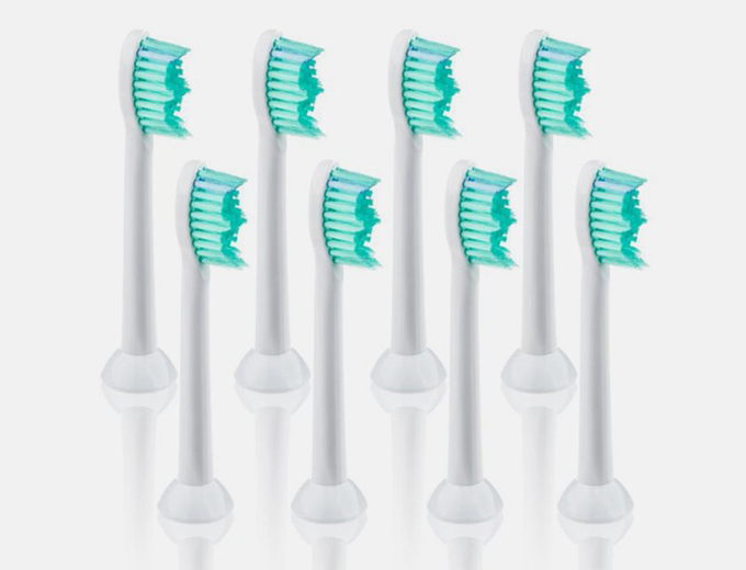 8-Pk Philips SoniCare Toothbrush Heads