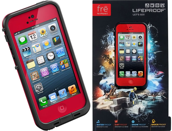 LifeProof fre Red/Black iPhone 5 Case