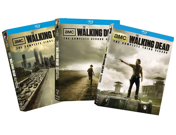 Walking Dead Seasons 1-3 Blu-ray Bundle