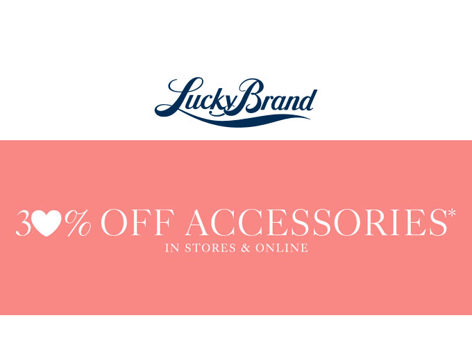 Accessories at Lucky Brand