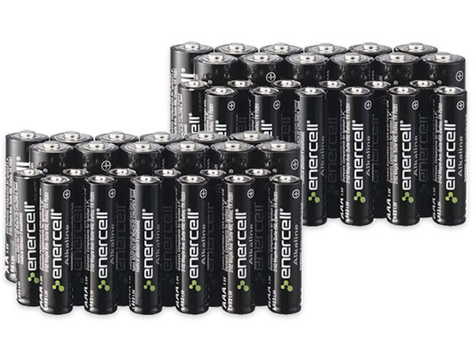 Enercell Alkaline AA/AAA Batteries