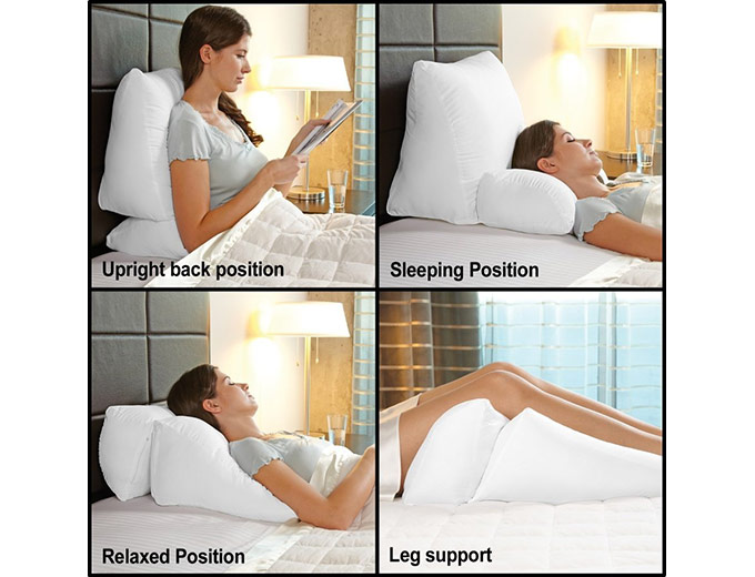 Contour Products 4-Way Flip Wedge Pillow