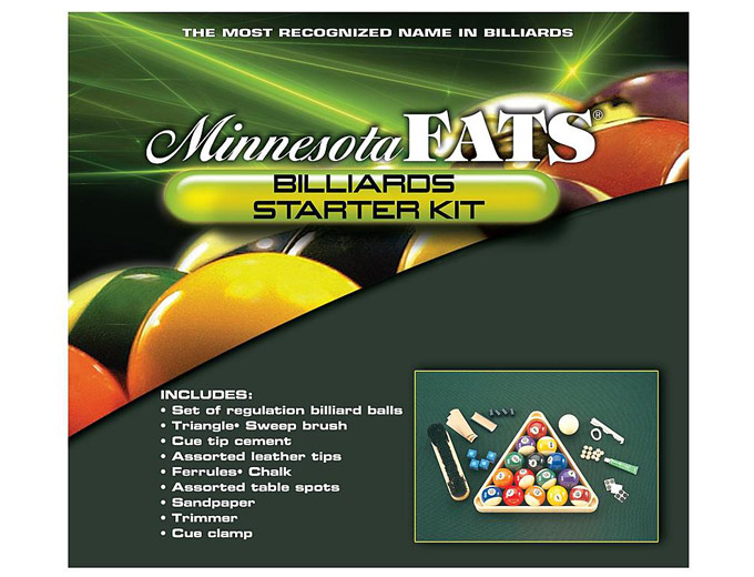 Minnesota Fats Deluxe Billiard Kit