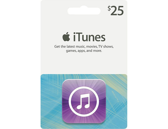 Apple iTunes / AppStore $25 Gift Card