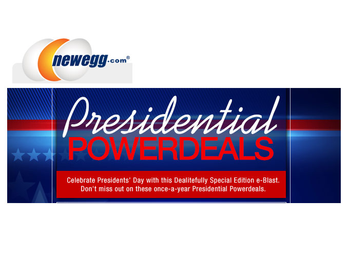 Newegg Presidents Day 48 Hour Sale