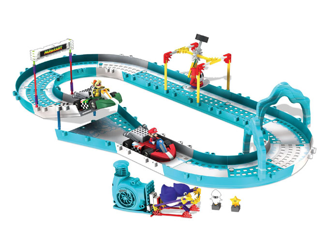 K'NEX Mario & Bowser Ice Race Track
