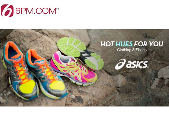 Up to 68% off Asics Shoes & Clothing