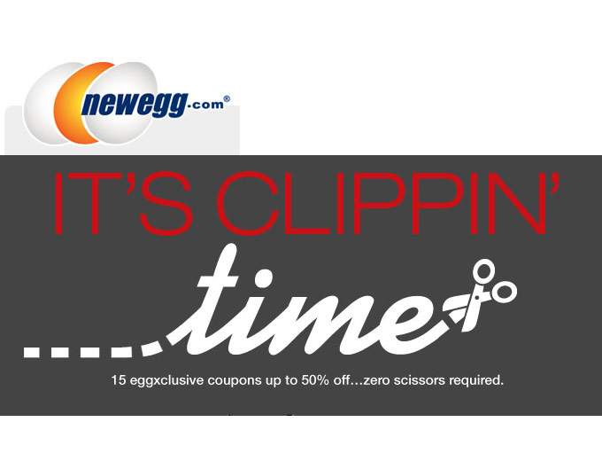 15 Newegg Coupons - Up to 50% Off