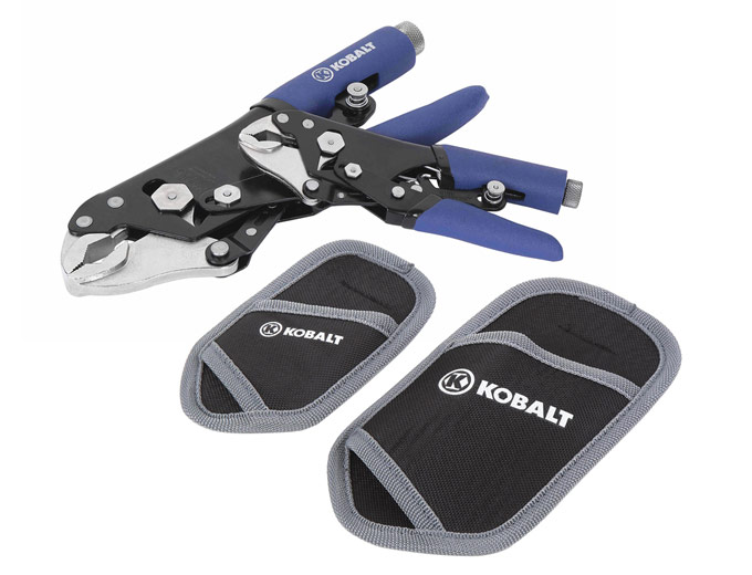 Kobalt 2-Pc Self Adjusting Locking Pliers