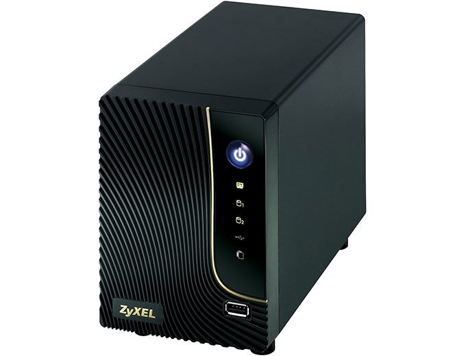 ZyXEL 2-Bay Network Storage & Media Server
