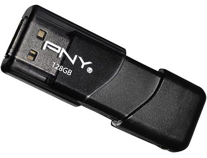 PNY Metal Attache 3 128GB USB Flash Drive