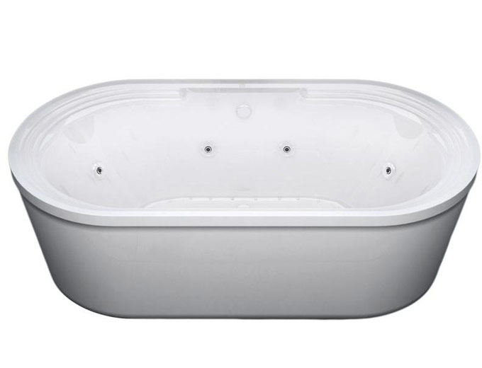 $1,182 off 5.6 ft. Jetted Whirlpool & Air Bath Tub