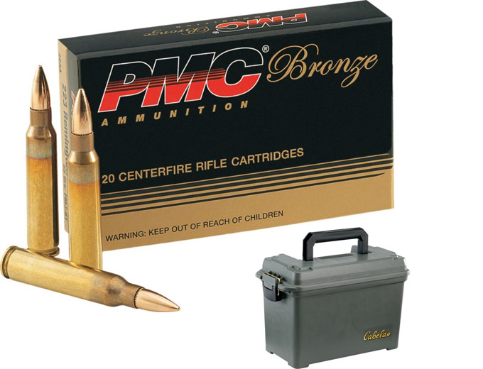 Deal: PMC .223 Ammo w/Dry-Storage Box 300rds. $134