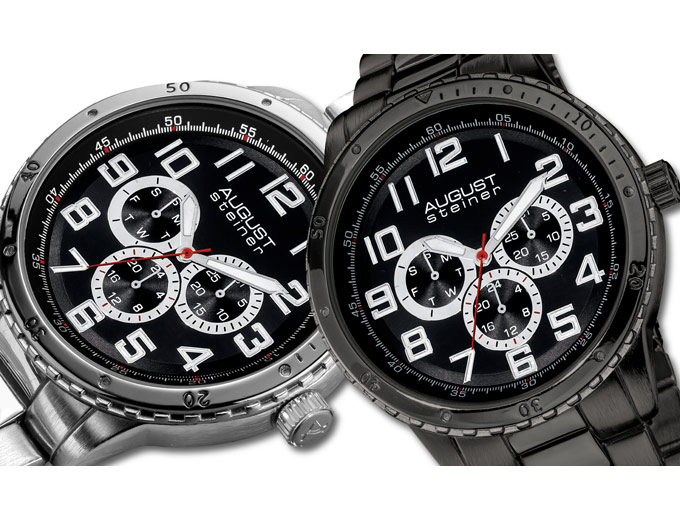 August Steiner Men's Quartz Watches