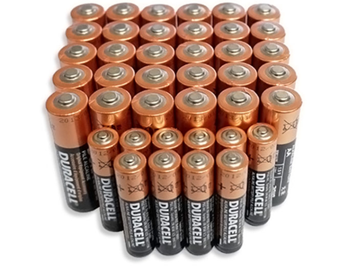 AA/AAADuracell Alkaline Batteries 40 Pack
