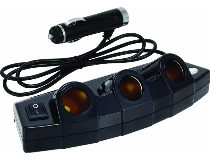 Bell Automotive 3 Outlet Power Strip