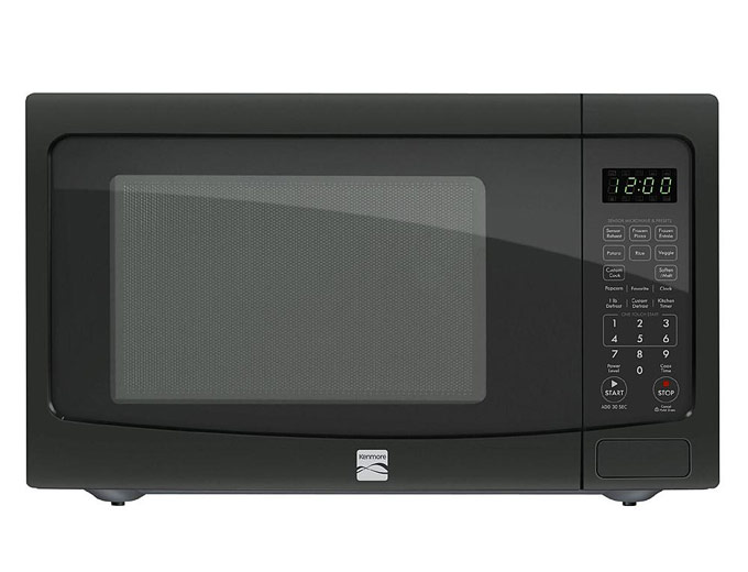 Kenmore 72129 Black Countertop Microwave