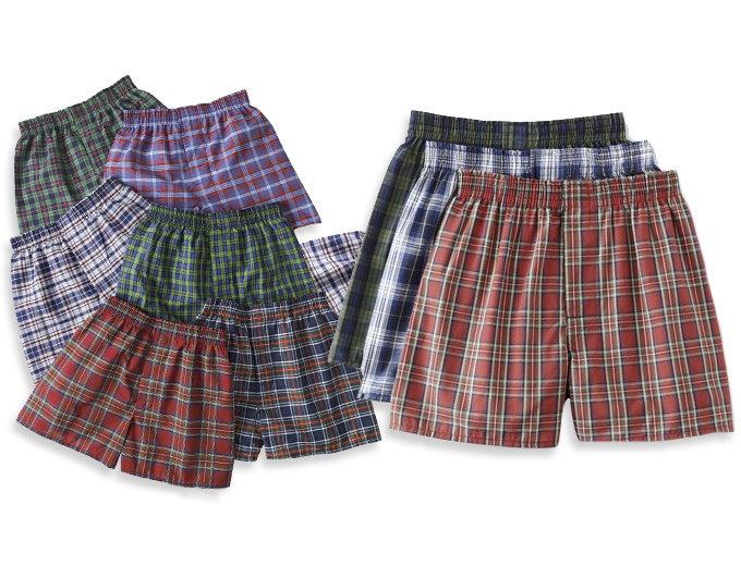 10-Pack Fruit of the Loom Boys Boxer Shorts