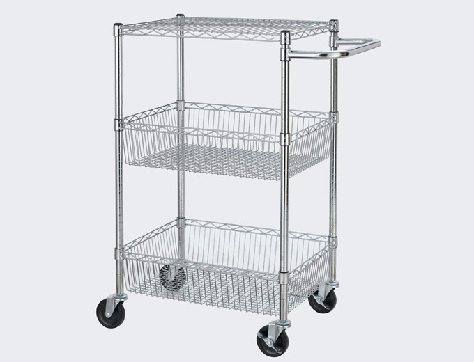 HDX Steel Commercial Cart