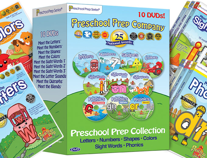 Preschool Prep 10-DVD Collection