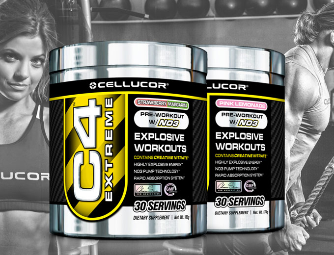 2-Pk of Cellucor C4 Pre-Workout Supplement