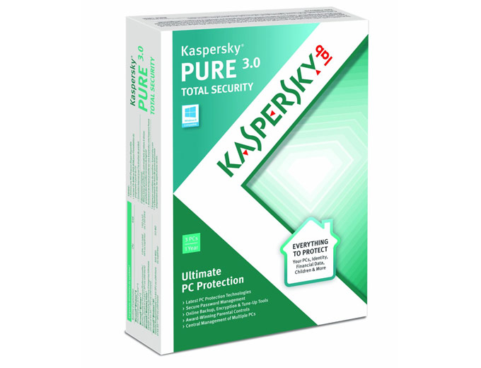 Free Kaspersky PURE 3.0Total Security - 3 User