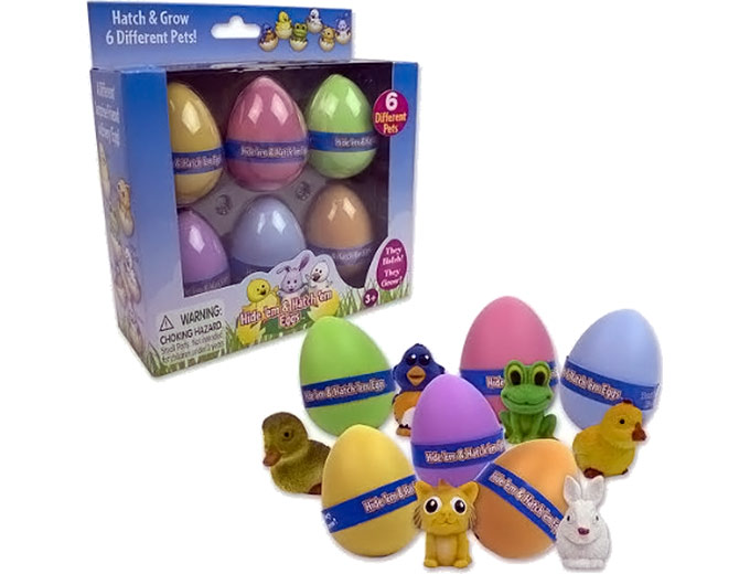 Easter Eggs Hide 'Em and Hatch 'Em Eggs