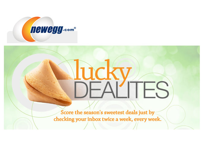 Newegg 2 Day Lucky Dealites Sale