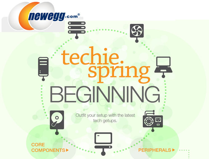 Newegg Tech Up Your Spring Deals