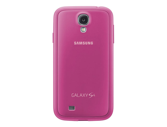Samsung S4 Pink Protective Cover + Case