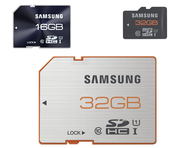 Samsung microSD & UHS SD Memory Cards