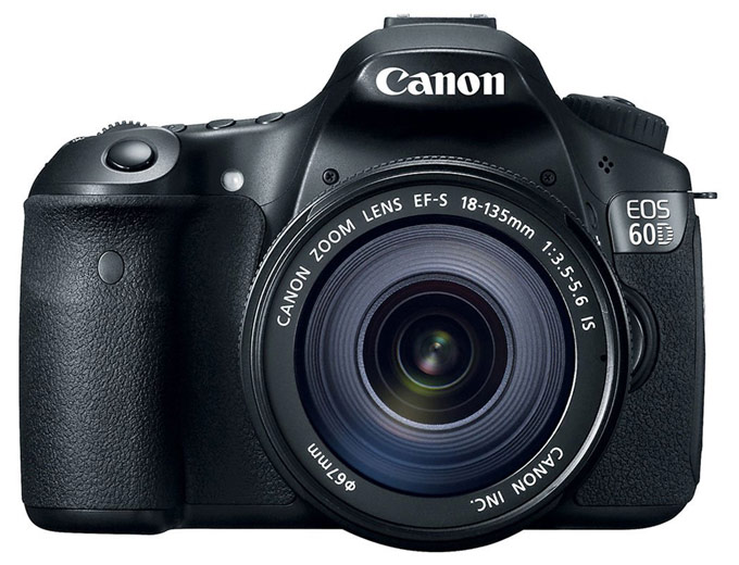 Canon EOS 60D DSLR Camera w/18-135mm Lens