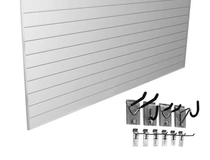20-Pc Proslat Wall Panel and Hook Bundle