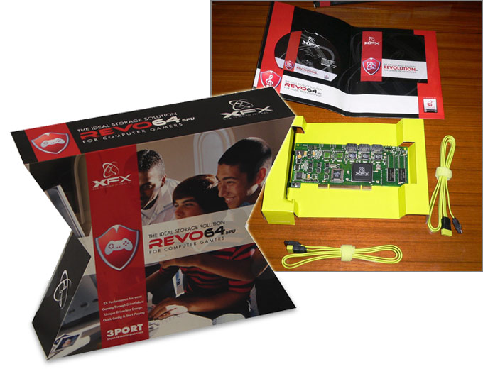 XFX SyncRAID REVO64 SATA RAID PCI Card
