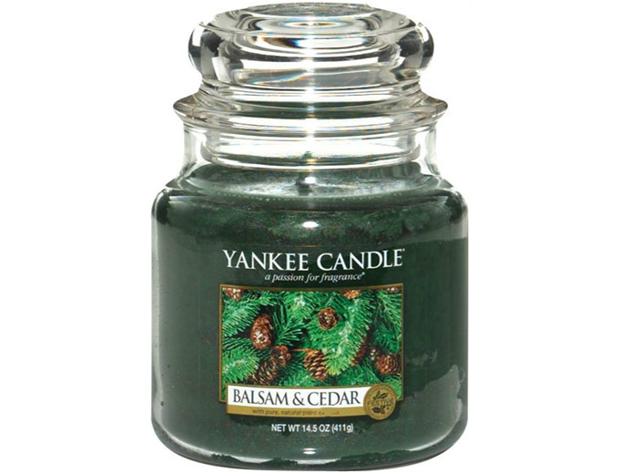 Yankee Candle Balsam & Cedar Candle
